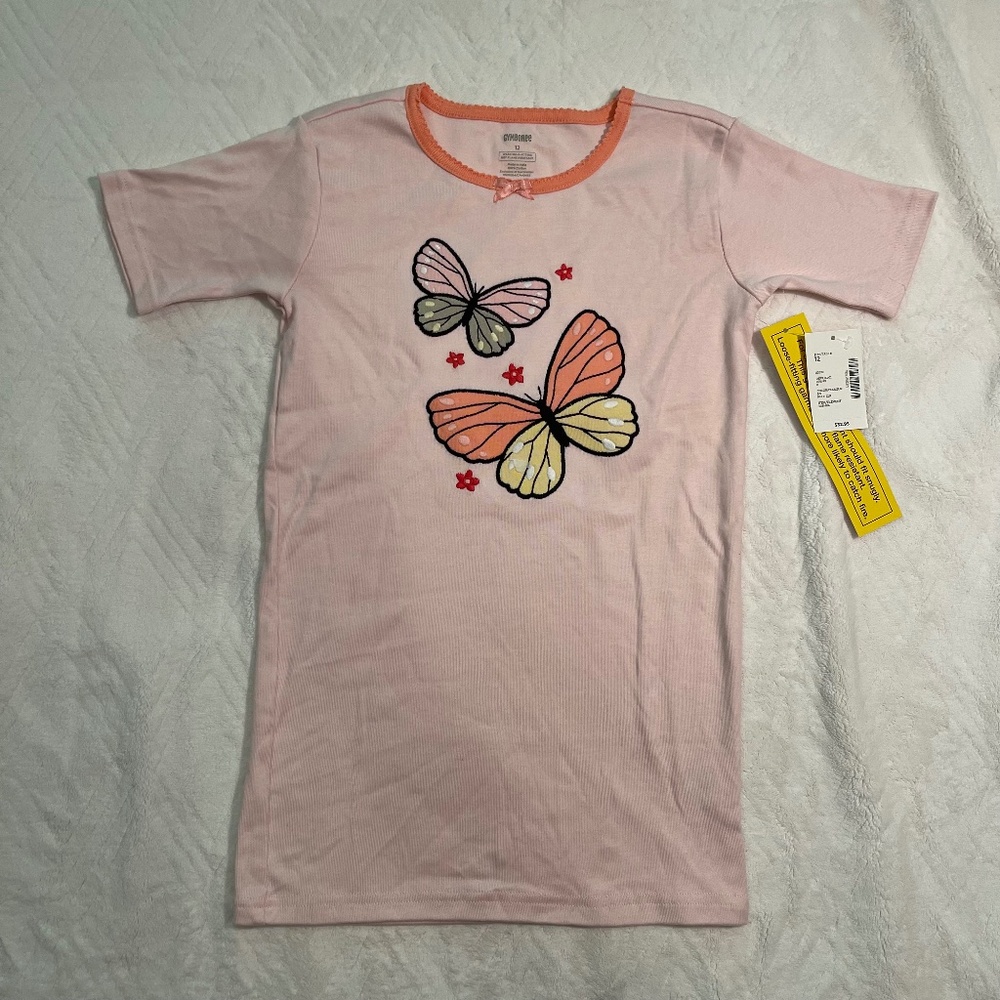 Gymboree Pink Pajama top Size: 12